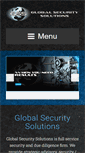 Mobile Screenshot of globalsecuritysolutions.com